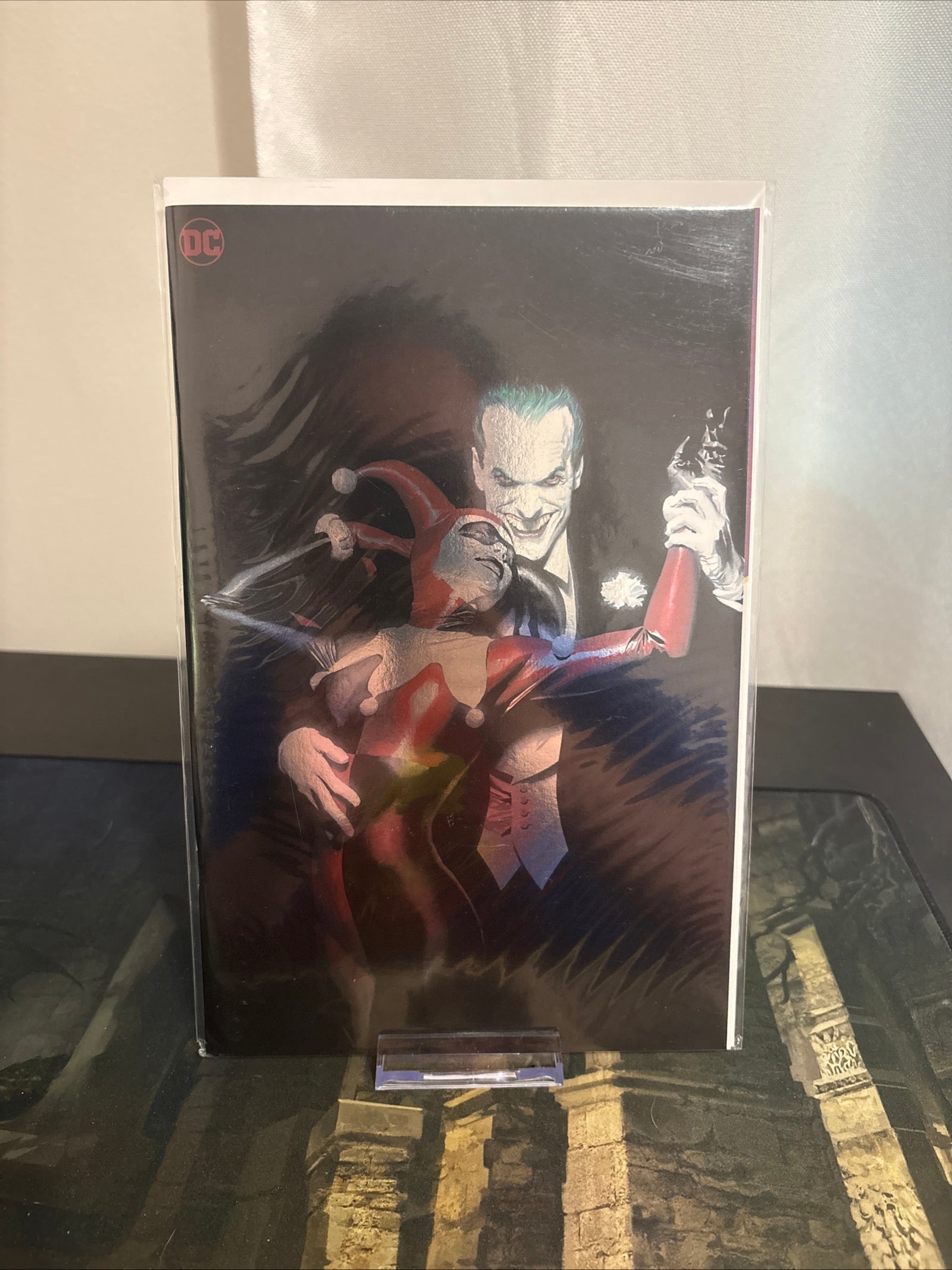 Joker & Harley Quinn Uncovered Foil - Alex Ross Art