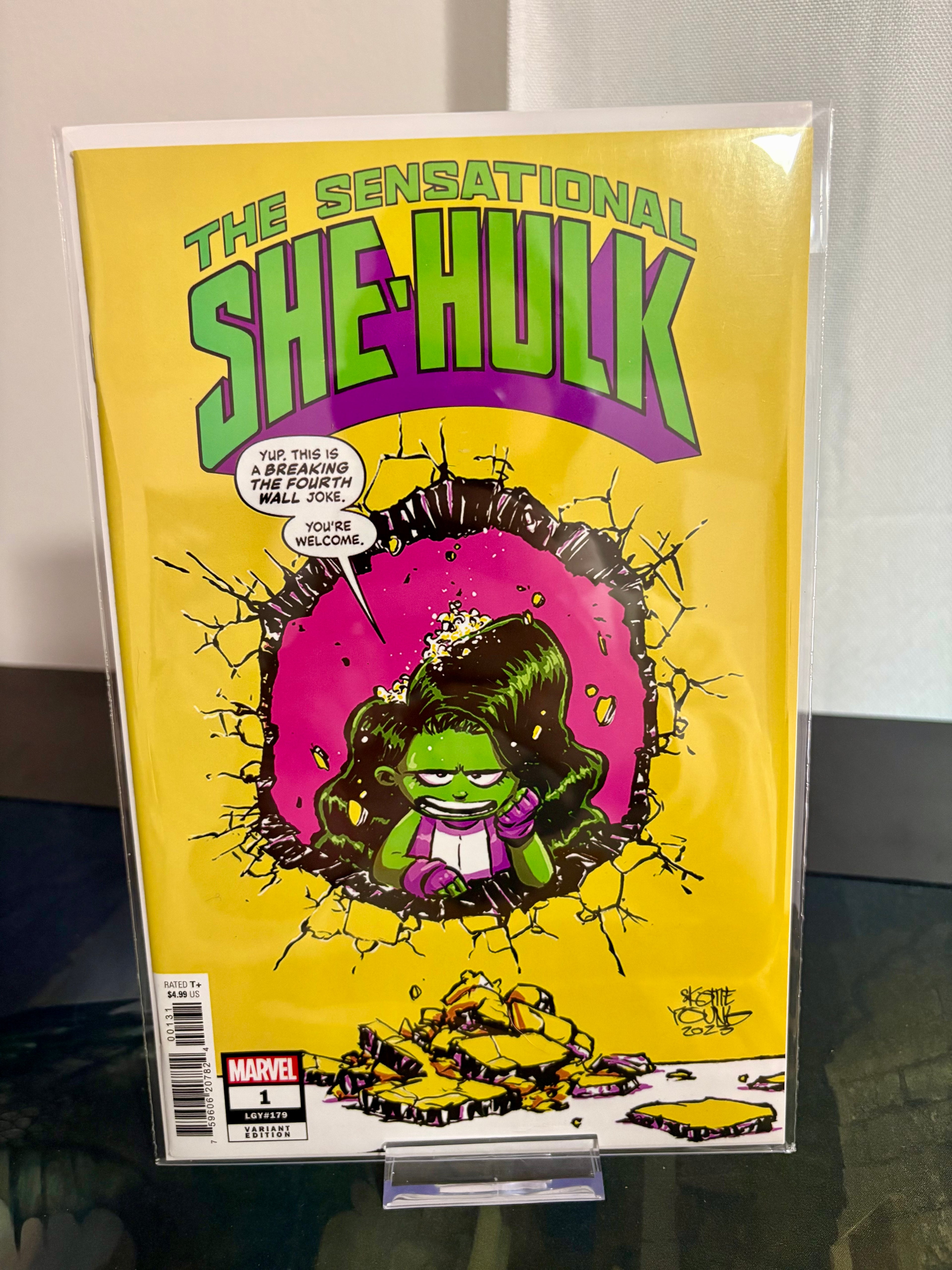 Sensational She-Hulk 1, Vol 2 - Skottie Young Variant