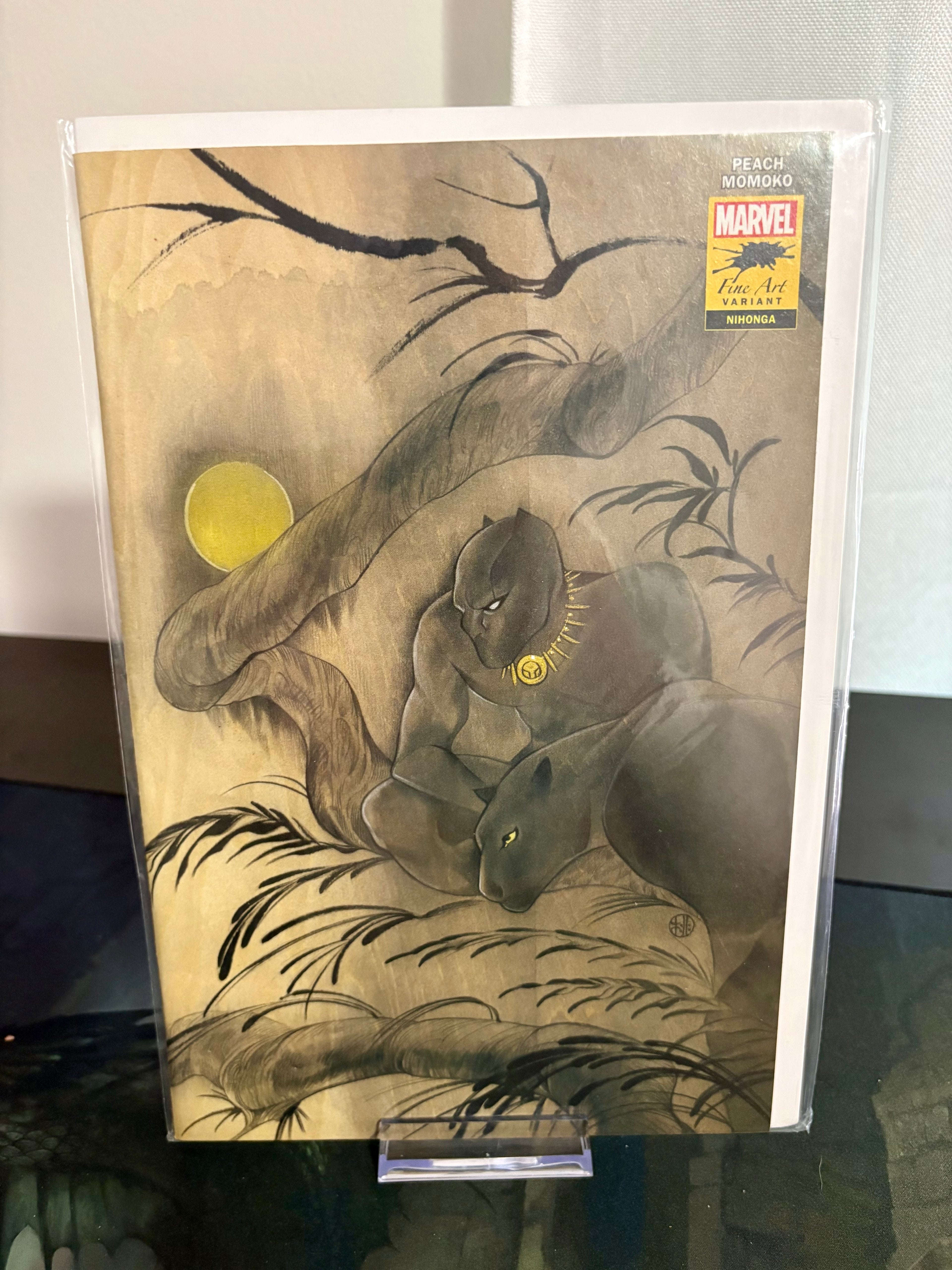 Black Panther 25, Vol 7 - Peach Momoko Stormbreaker Variant