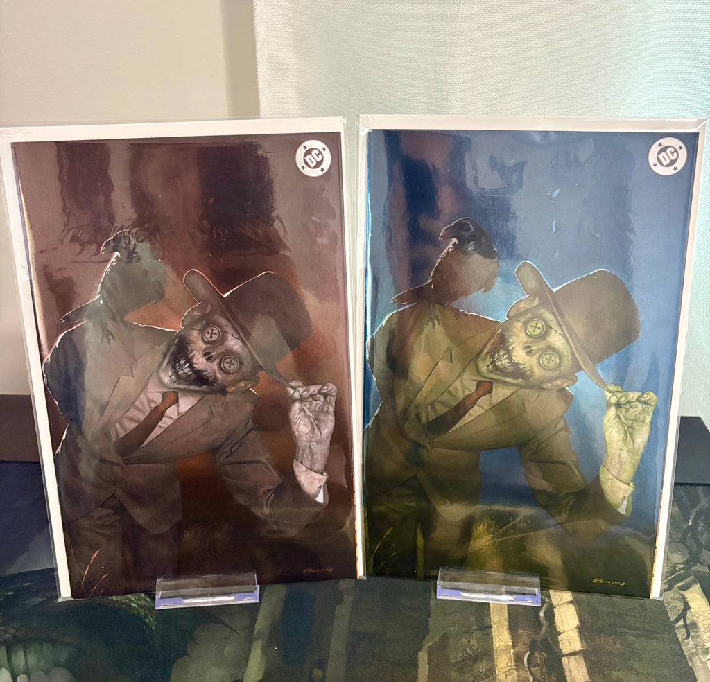 ABSOLUTE BATMAN #19 FABRIZIO DE TOMMASO 616 COMICS Virgin FOIL Variant CD Set