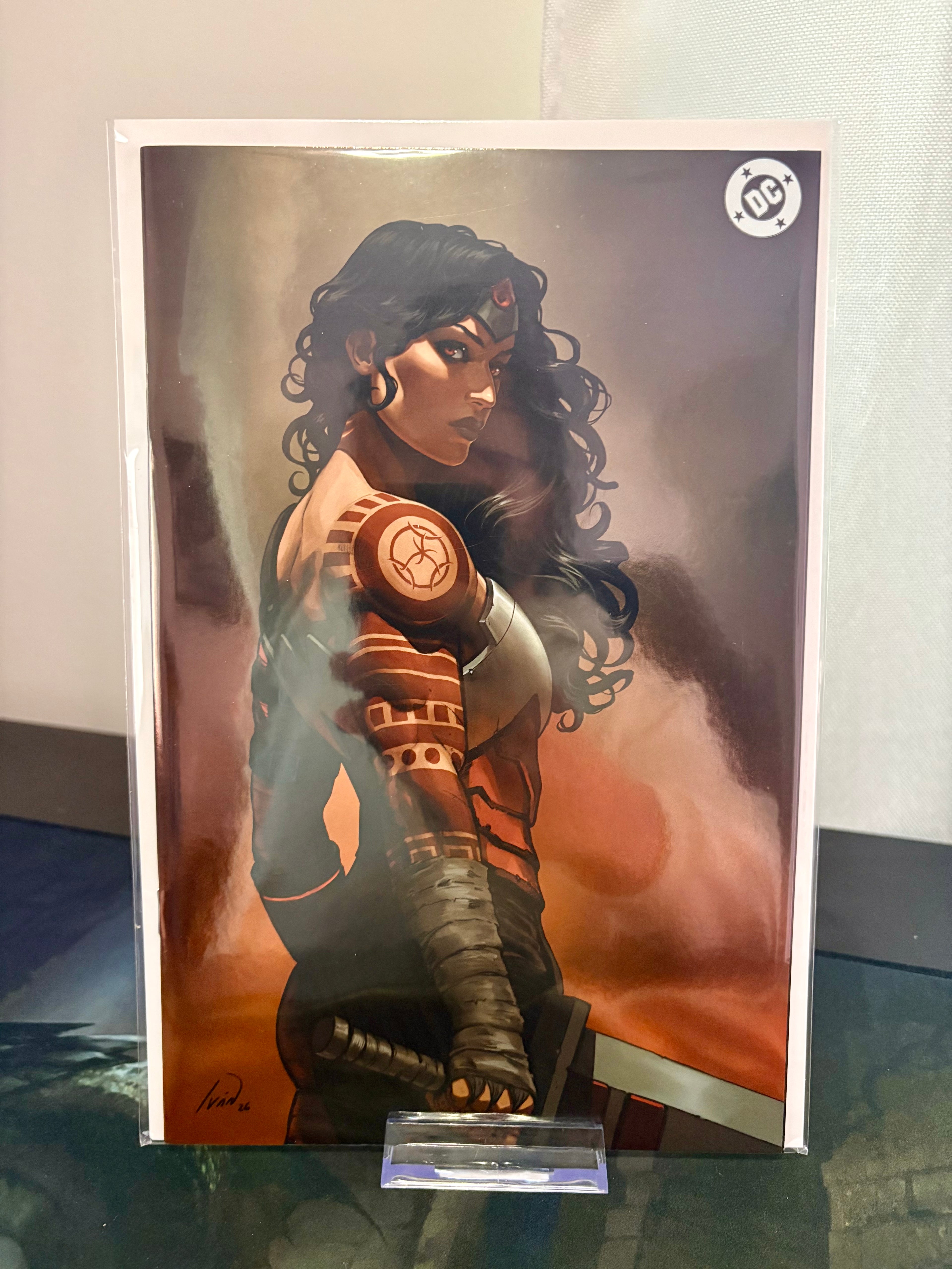 ABSOLUTE WONDER WOMAN #19 IVAN TALAVERA 616 COMICS Virgin FOIL Variant