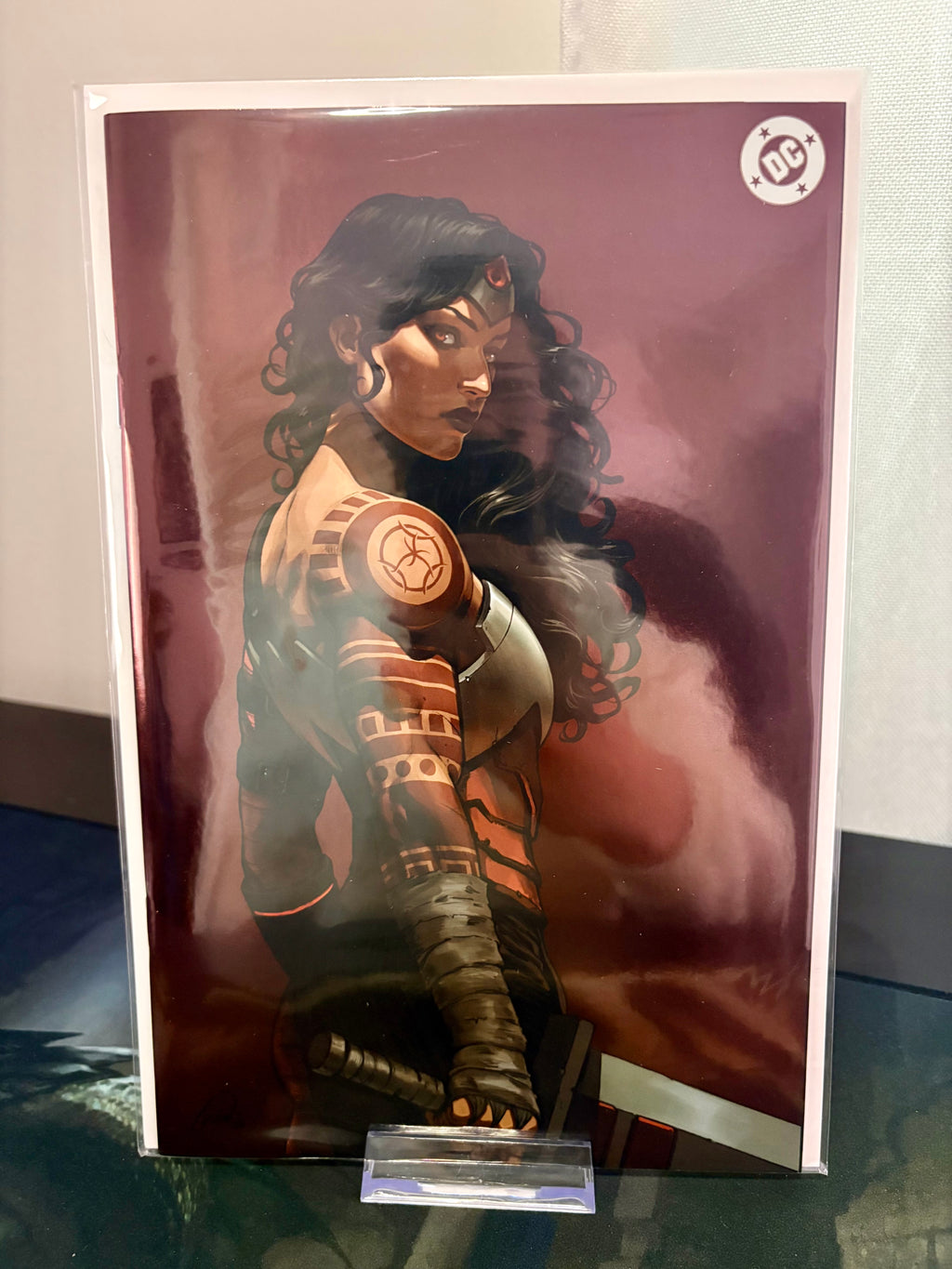 ABSOLUTE WONDER WOMAN #19 IVAN TALAVERA 616 COMICS Virgin FOIL