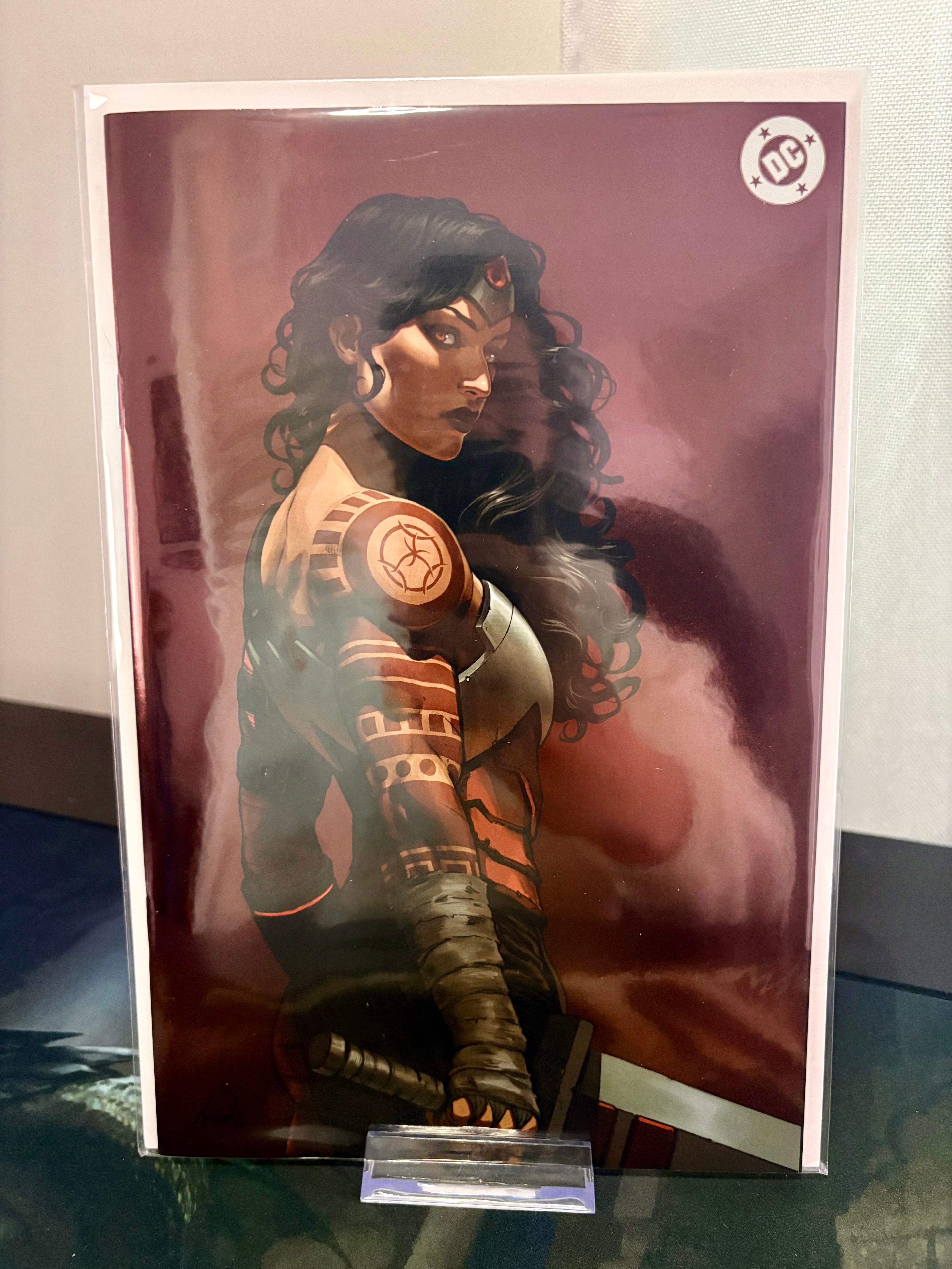 ABSOLUTE WONDER WOMAN #19 IVAN TALAVERA 616 COMICS Virgin FOIL