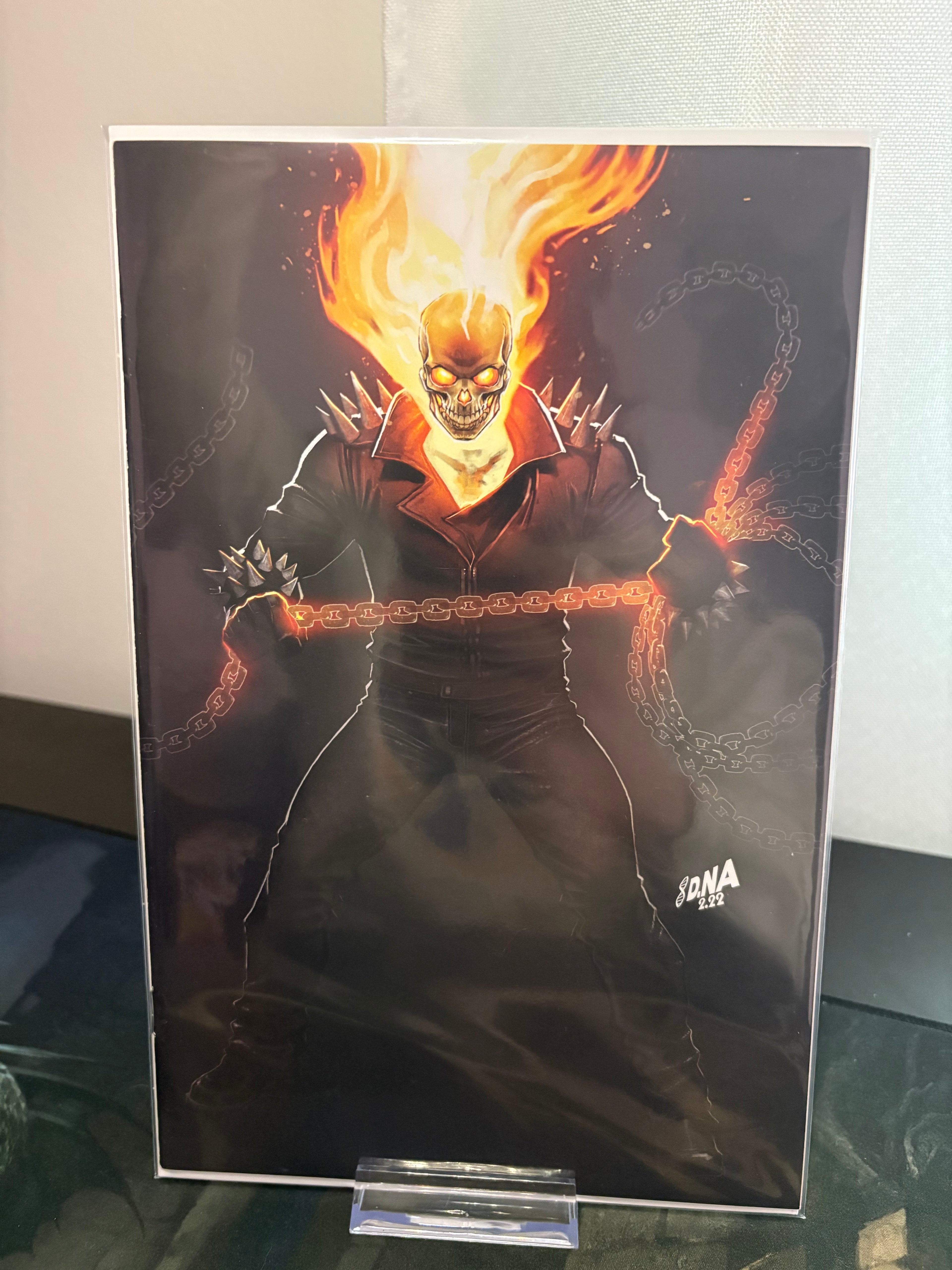 GHOST RIDER 2 UNKNOWN COMICS DAVID NAKAYAMA EXCLUSIVE VIRGIN VAR